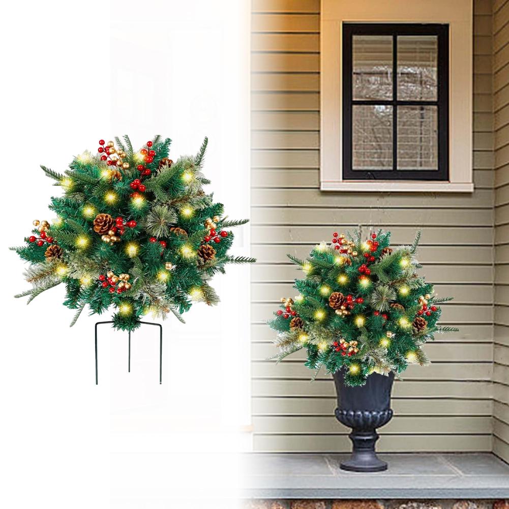 Outdoor Christmas Decor LED Christmas Decorations 19 Inches Size 8 Lighting Modes Decorative Led Christmas Lights
