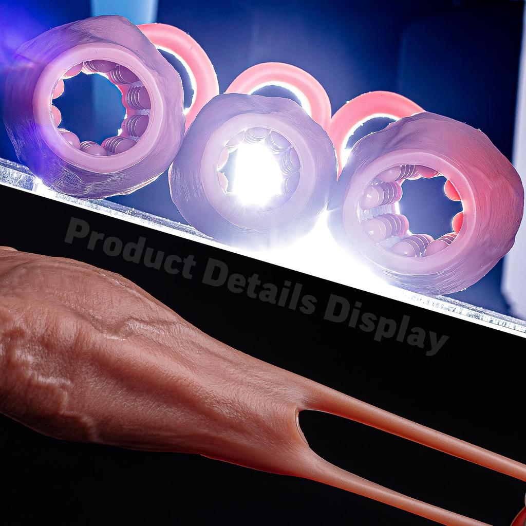 Enlarged and Thicken Cock Sleeve Lock Sperm Penis Ring Adult Men Sex Toy Soft Silicone Dick Sleeve Enlargement Male 18+ Sexy Toy
