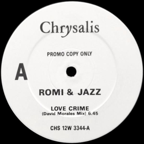 

12inch Record ROMI JAZZ Love Crime CHS12W Chrysalis 1989 UK Dance Electronica Used