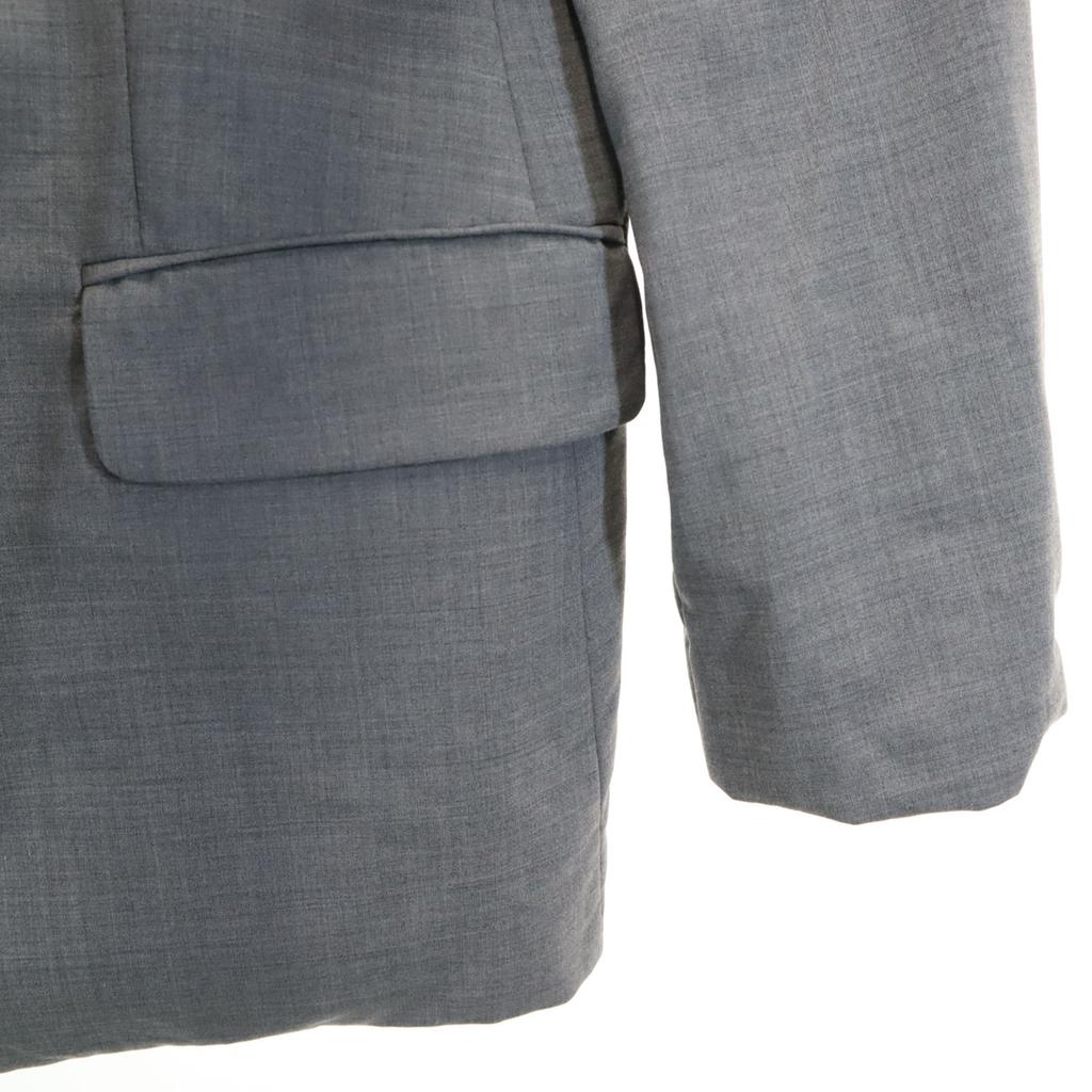 Burberrys 90s Old Skirt suit Setup 40 gray Sanyo Shokai Women Used