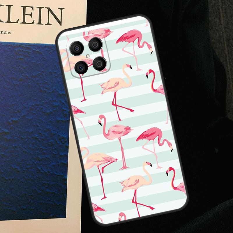 Flamingo Case For Honor 50 70 90 Lite X9b X9a X8b X8a X8 X9 X9c Honor 200 Pro Magic 7 5 6 Lite Cover