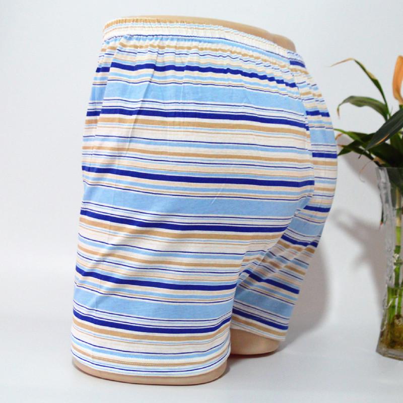 

Женские трусы-боксеры из 100% хлопка с высокой посадкой, свободного кроя, для женщин среднего и пожилого возраста - Шорты больших размеров 2XL/110# (Waist 110cm, Weight 120-150kg)