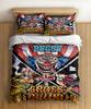 Voltes V Robo Duvet Cover Set without sheet King Queen Double Full Twin Single Size Bed Linen Set