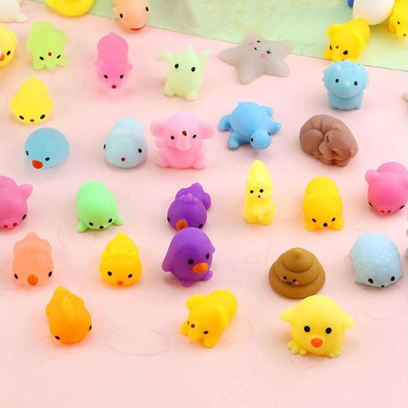 Random Stress Relief Toy Pinching Squeeze Cute Soft Fun Safe Venting Doll Pet