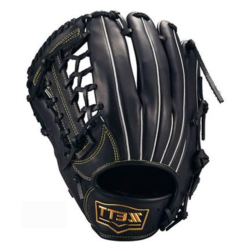 

ZETT Soft Steer Baseball Black BRGB35530 Glove, All-Around, (1900), Left-Handed Throw,