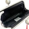 Pristine kawa-kawa Shoulder Bag Clasp-closure 3-way handbag/clutch bag Red  Used