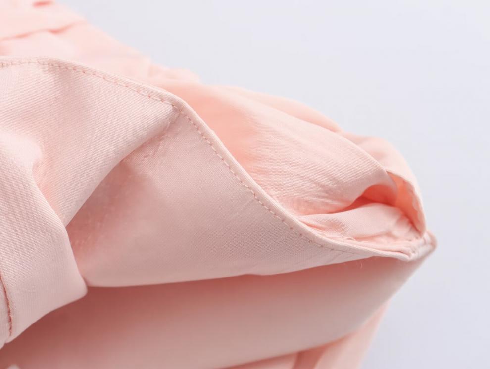 Summer Women's Street Fashion Bandeau Top with Bow Decoration