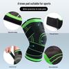 Athletic Compression Knit Knee Support with Strap