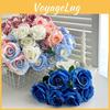 Artificial Elegant Silk Roses For Wedding Centerpieces And Home Styling