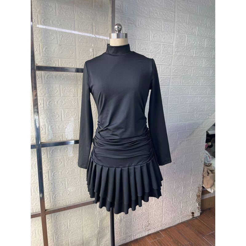 European and American Amazon Cross-Border Foreign Trade Advanced Pleat Slimming Slim fit Ultra Short Sexy Goddess 2024 Spring Dress
