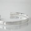 Silver 925 Basic Bangle [Ankh]