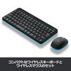 Logitech Mouse and Keyboard Set MK245nBK Wireless Combo Solid Black MK245 (Domestic Genuine Product)