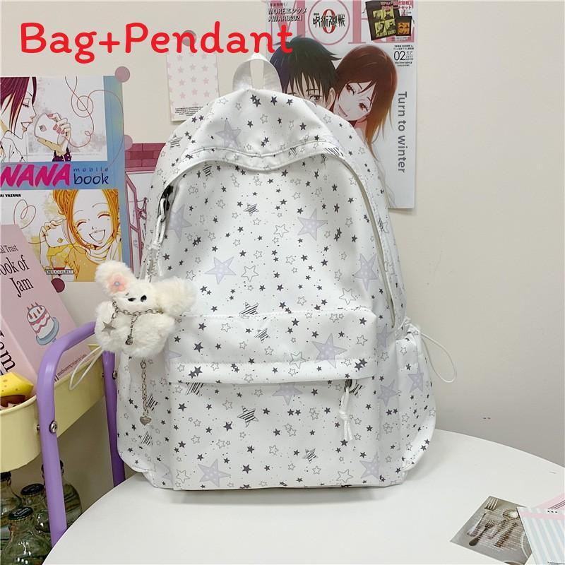 Youthful Candy Color Backpack For School With Oxford Fabric And Laptop Storage