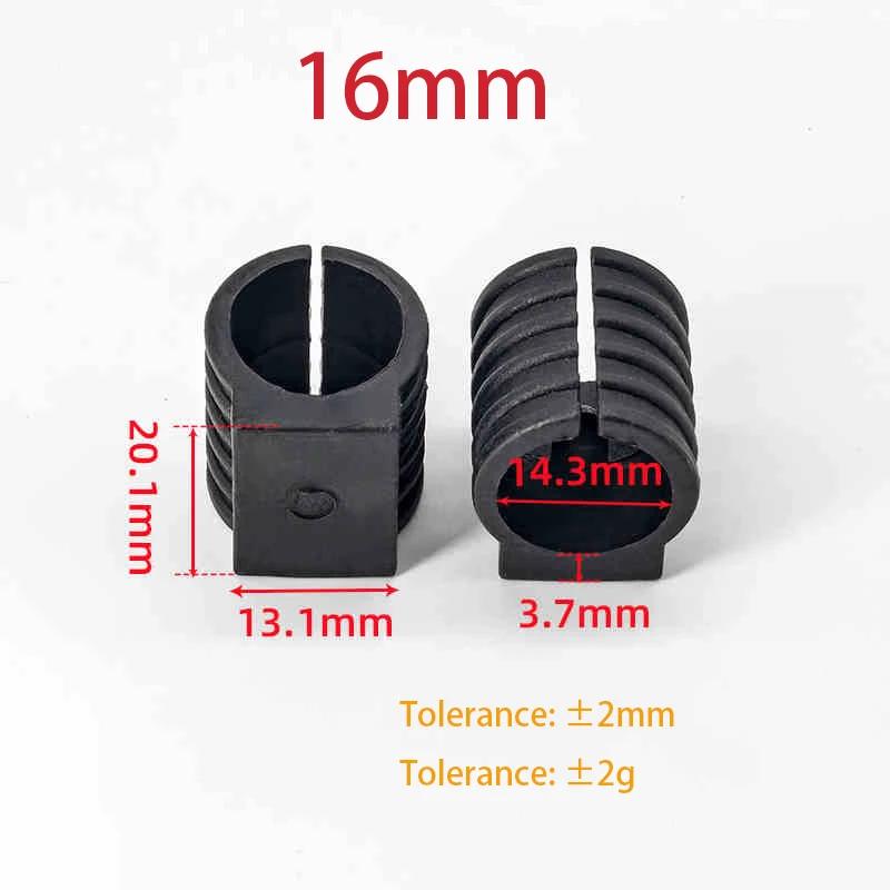 U-Shaped Pipe ClampsPlastic Furniture Foot Pads Table Leg Covers Chair Pads Anti Slip Floor Protection Covers Pipe Caps