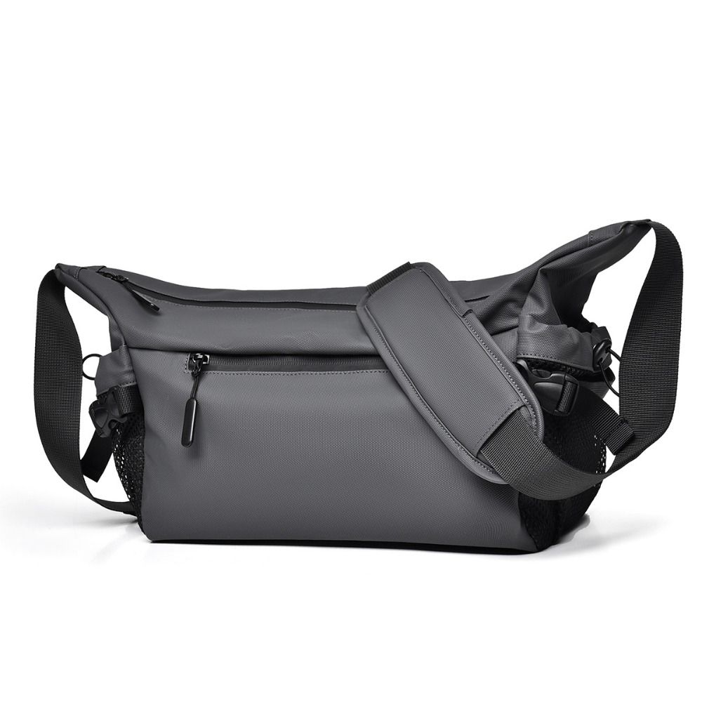 Large Capacity Waterproof Chest Bag Korean Casual Mailman Bag Men's Shoulder Bag  Cycling