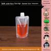Disposable Transparent Spout Bag for Soy Milk, Chinese Medicine, Soup, or Beverages - Self-Standing and Convenient for Takeaway