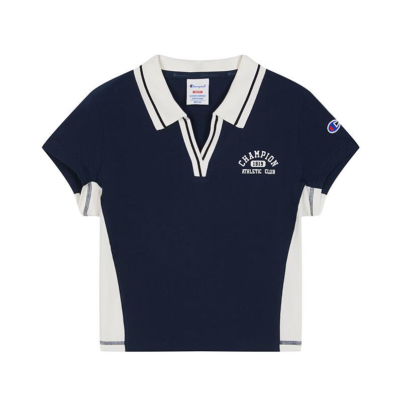 Champion Women's V-Neck Slim Fit Polo Shirt