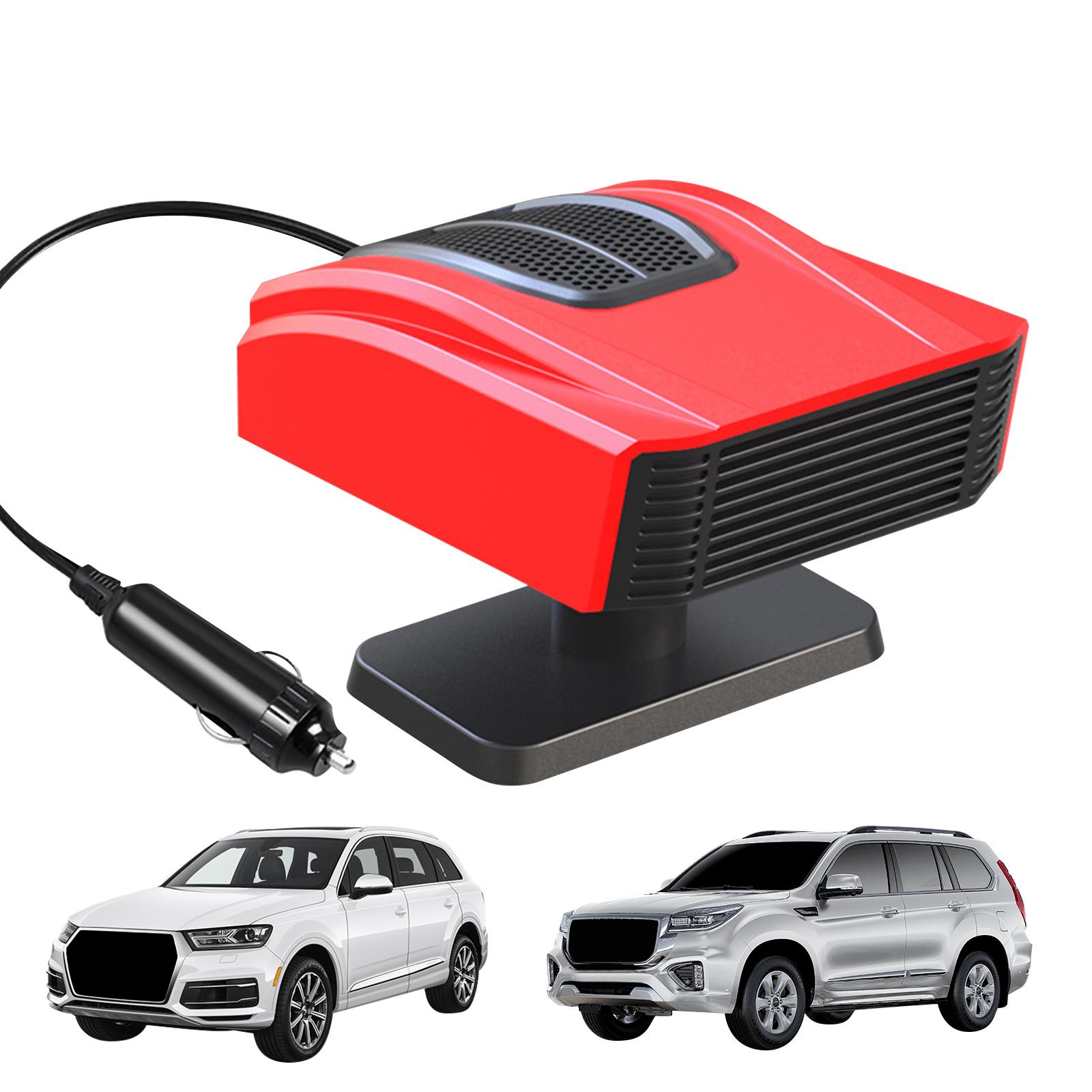 

Universal Car Heater 12V Rapid Temperature Rise Defogging Fan Defrost Defogger Heater With ABS Housing