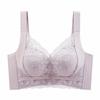 Lingerie Women's Gathering Bra Anti-sagging Breast Retraction No Underwire Bra Adjustable Lace Bra Push Up Bra