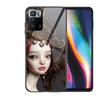 Krajews Bambole Spaventose cover Guscio in Vetro Temperato Custodia per Telefono Per XiaoMi Redmi Note 10 9S 8 7 6 5 A 10t Pro 9T Cover Pre Custodie