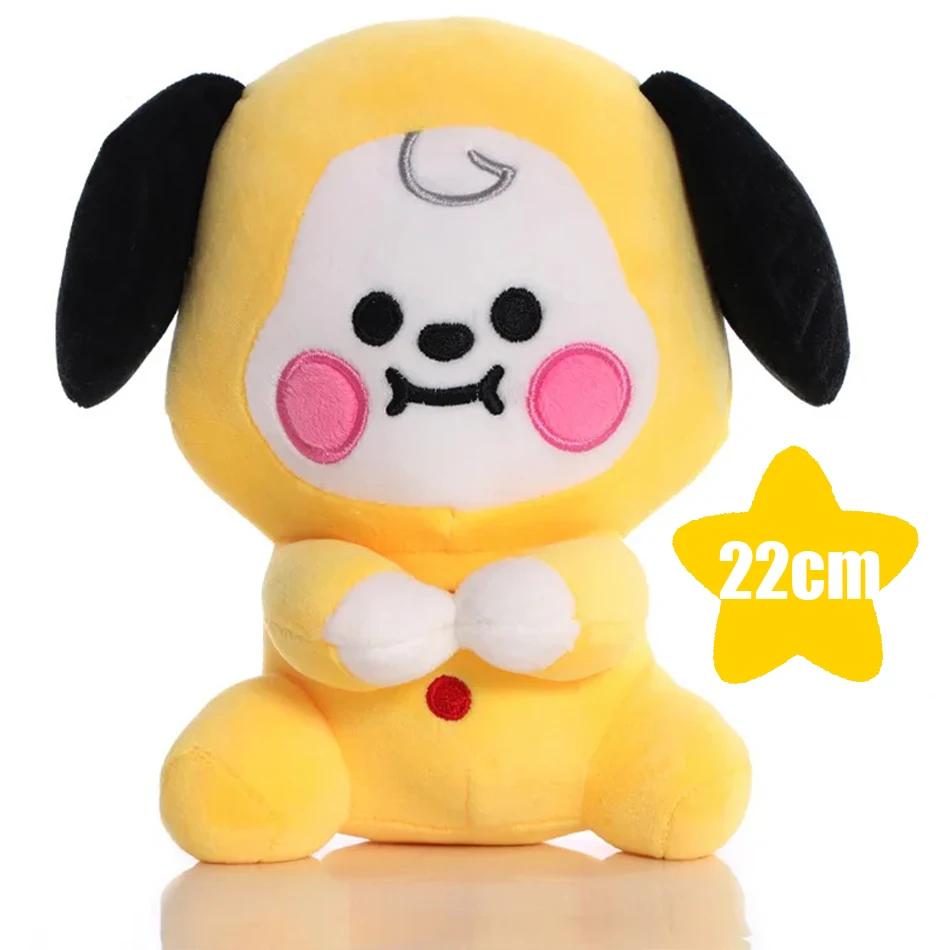 BTed 21 Plüschtiere Kawaii Mini Schlüsselanhänger Anime Anhänger Ornament für Kinder 12-22cm Bt Peripheriegeräte Weiche Stofftiere Puppe Geschenke