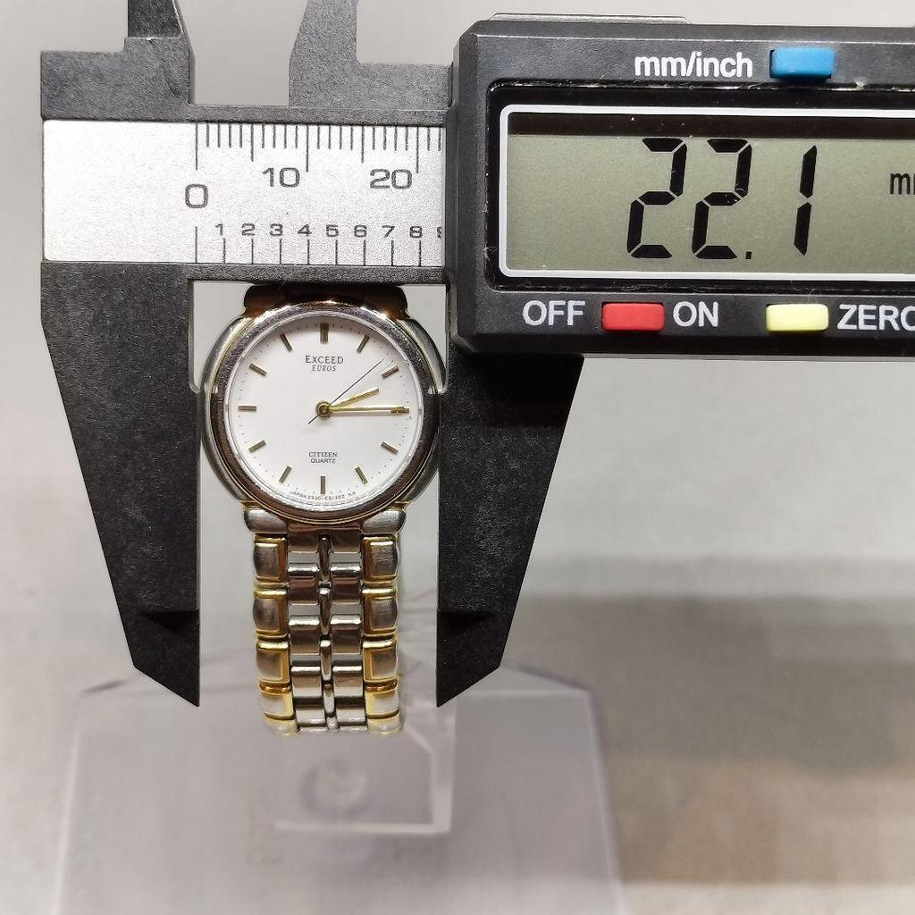 Used Battery replaced / 1989 Citizen EXCEED Ladies Vintage