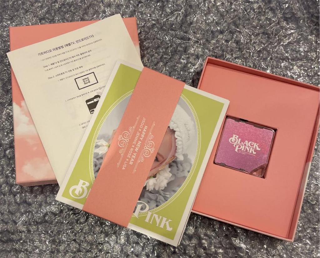 [USED] Blackpink official season's greetings 2021 kit video