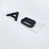 2026 Hot 3D ABS Chrome Glossy Black Letters Numbers Emblem for Audi A3 A4 A5 A6 A7 A8 Q2 Q3 Q5 Q7 Car Trunk Lid Nameplate Badge Sticker