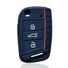 Silicone Car Accessories Key Case Cover for Volkswagen Golf 7 Tiguan Skoda Octavia A7 for Seat Ateca FR Key Holder Car-styling