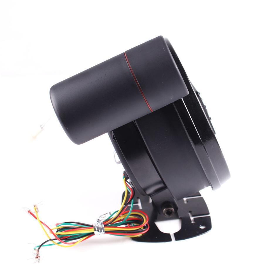5" Car RPM Tachometer Gauge 7Color Backlight LED Shift Light For 4/6/8 Cylinder