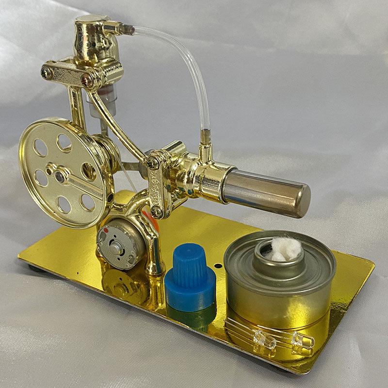 Mini Stirling Engine Model: Steam-Powered Science Experiment Toy