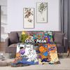 Dog Man Dogman E Amico Micro Calda Morbida Coperta Peluche Coperta Plaid Novità Arredamento Casa Flanella Copriletto Copertura per Letto Divano