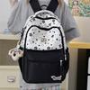 High-value schoolbag female college student large-capacity Mori printed backpack cute junior high school student lightweight versatile backpack