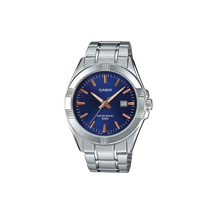 CASIO Men Standard Series Blue Watch MTP-1308D-2A MTP-1308D-2A Blue Dial