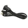 1m Kabel do auta se dvěma porty pro zapuštěnou montáž na palubní desku USB2.0 Samec na Samici Typ C 2.0 Kabel s LED světlem