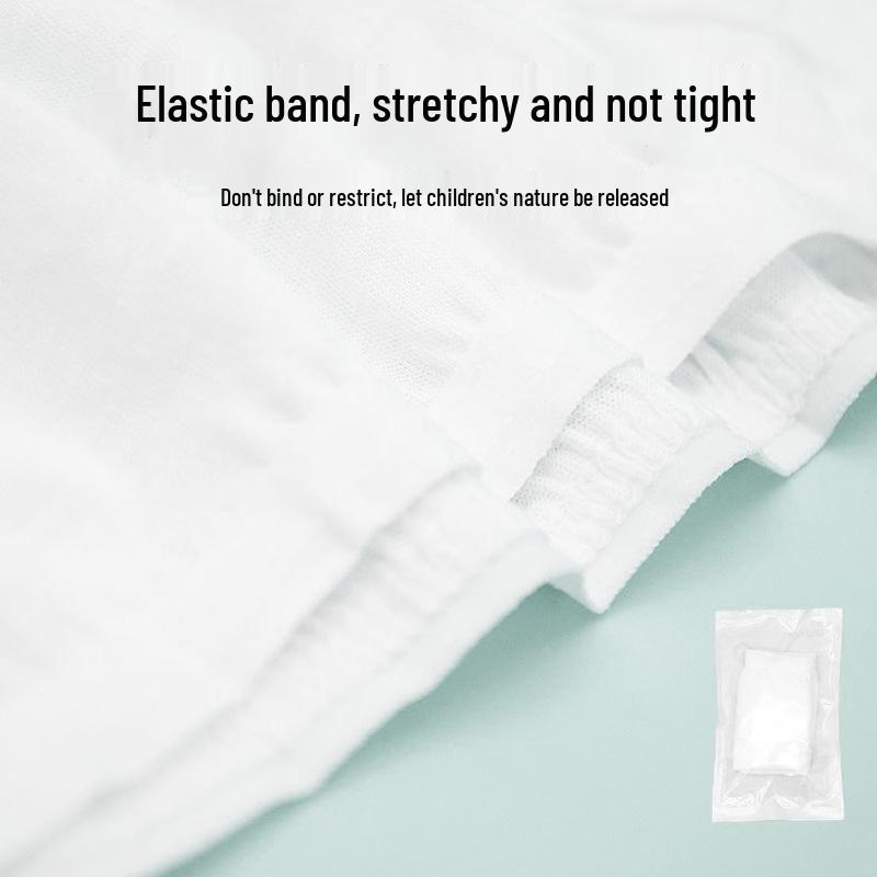 Children's Disposable Cotton Boxer Briefs: Comfortable, Sterile, Travel-Ready Underwear for Boys and Girls.