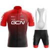 Nytt Herre Sykkelsett Landeveissykkel Pustende Sykkeltrøye Korte Ermer Sykkelsett Sommer Sykkel Lag Treningsdrakt