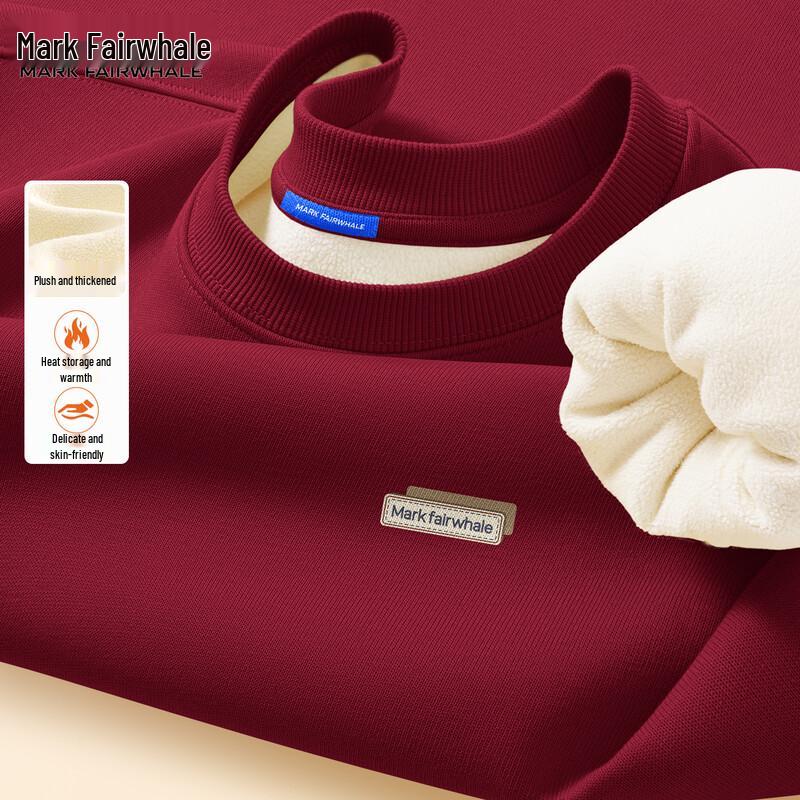 

Mark Fairwhale Men s Fleece Lined Round Neck Sweatshirt 3XL