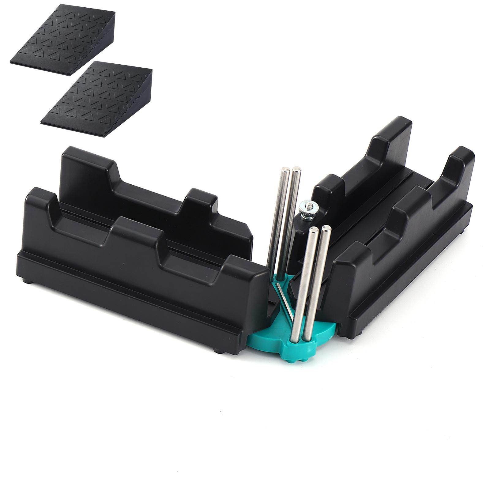 

Угломер и стусло 2-в-1 Инструмент для измерения митры и резки Измерение углов скоса и инструмент для резки углов торцовочной пилой Для плинтусов