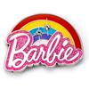 Barbie Rainbow Logo Pin Badge