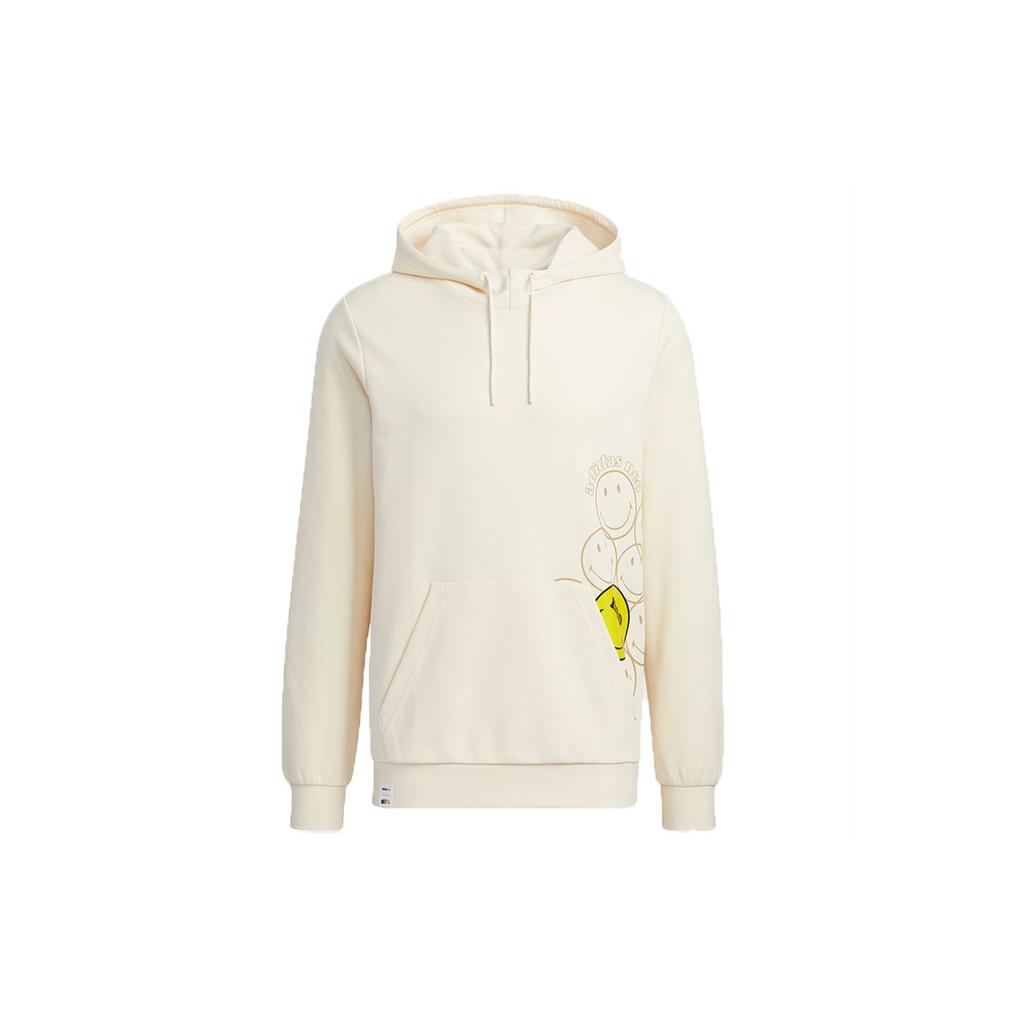 Adidas Neo X Smiley Co-Branded U Csmly Sw Graphic Pullover Hoodie Men Hoodies Off-White HE7956