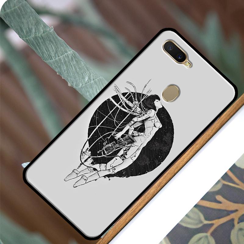 

Чехол для телефона «Призрак в доспехах» с аниме для OPPO A15 A3S A5S A52 A72 A54 A74 A94 A83 A91 A93 A5 A9 A31 A53 A53S 2020 OPPO Reno5 Lite