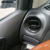 For Nissan Navara NP300 ST 2015-2024 2025 Carbon Fiber Front Air Condition Vent Outlet Cover Trim Inner Accessories Car Styling