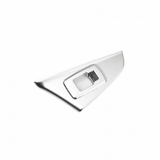 Silver ABS Tailgate Rear Door Switch Cover Trim Fit For BMW 5 Series G30 2018-22