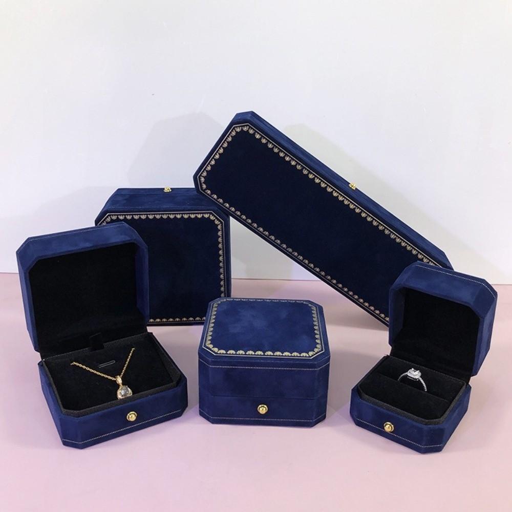 Elegant Necklace Bracelet Storage Case Octagonal Decorative Box Durable Jewelry Packaging Box