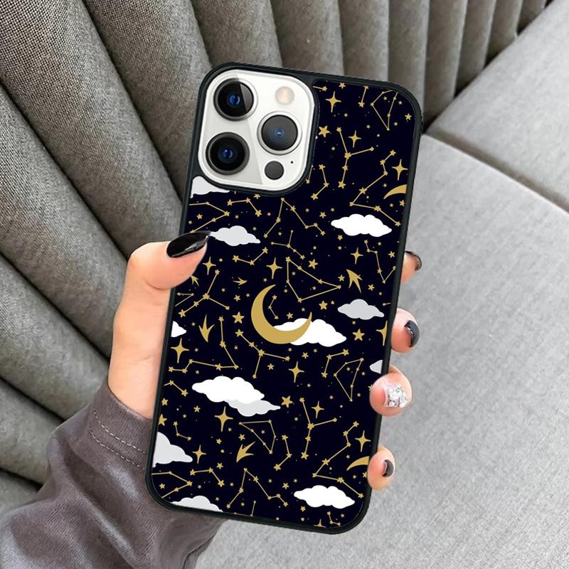 Starry Night space constellations stars Phone Case For iPhone 17 Air 16 16e 15 13 14 Pro Max 11 12 Plus 2022 MAX
