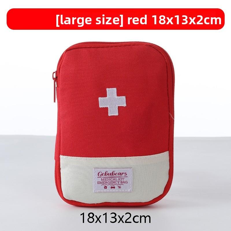 Portable First Aid Kit, Essential for Travel, Large-capacity Waterproof Drug Storage Bag, Practical for Students, Portable Emergency Kit
