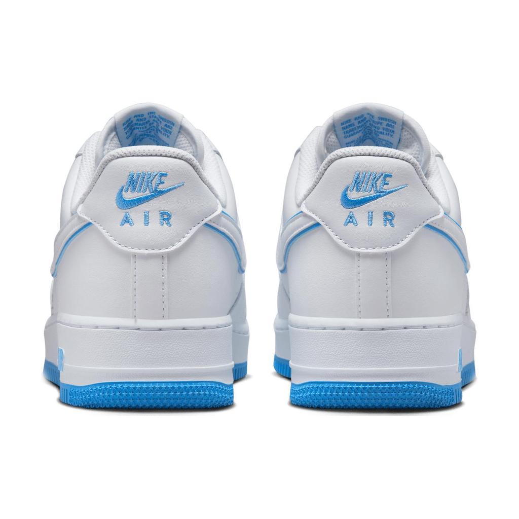 New Nike Air Force 1 '07 Low White University Blue Sole DV0788-101