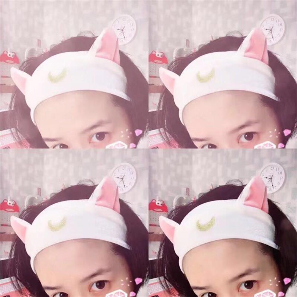 Čelenka do vlasů kočičí uši Čelenka Dárek na párty Pokrývka hlavy Vlasové doplňky Nástroje na líčení