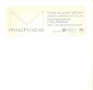 

CD MICHICO Superstar SDCI80063 SONY MUSIC 2002 Japan Japanese Club Dance Used